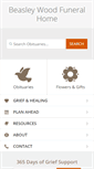 Mobile Screenshot of beasleywoodfuneralhome.com